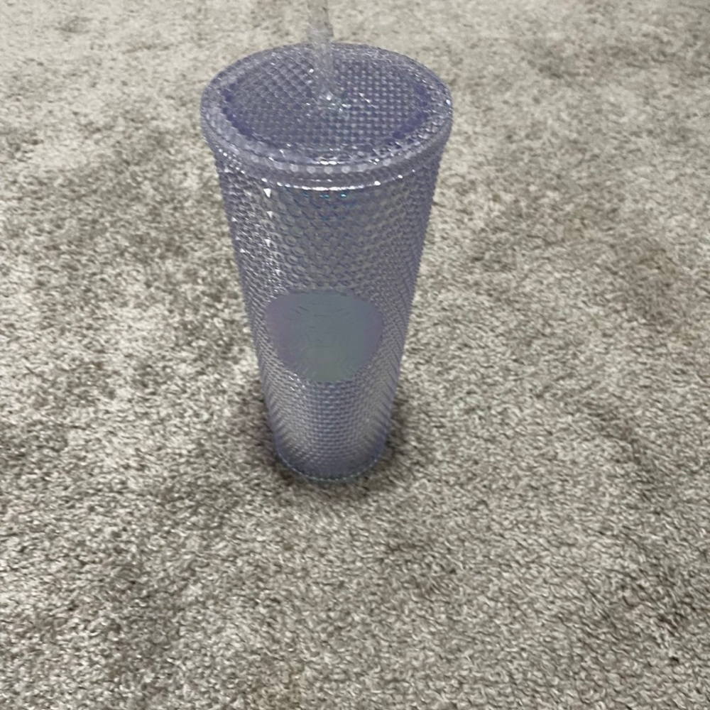 Starbucks Silver Textured Tumbler